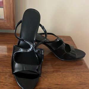 Anne Klein Black Sandals Sz. 8